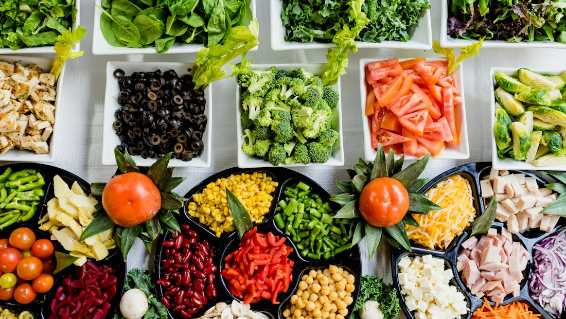 Ingrédients frais pour un atelier culinaire